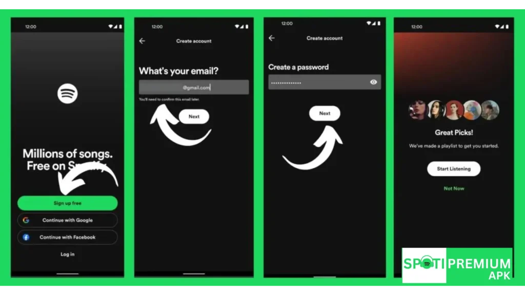 Descargar Spotify Premium APK v8.9.62.566 Todo Desbloqueado 2024 Cómo crear una cuenta en Spotify Premium APK